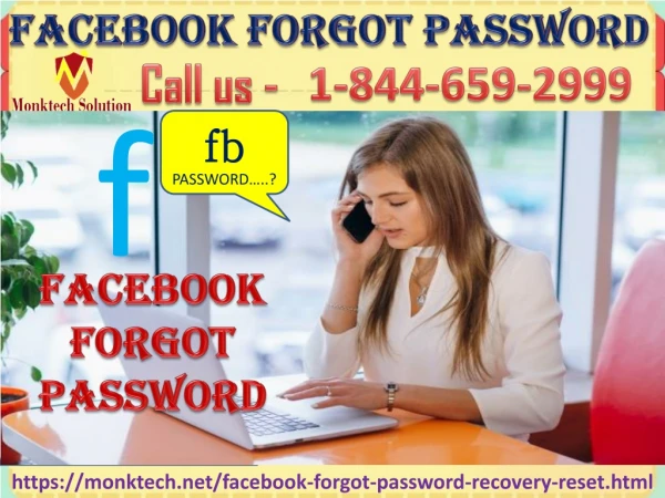 For prompt help on Facebook Forgot Password, contact us 1-844-659-2999