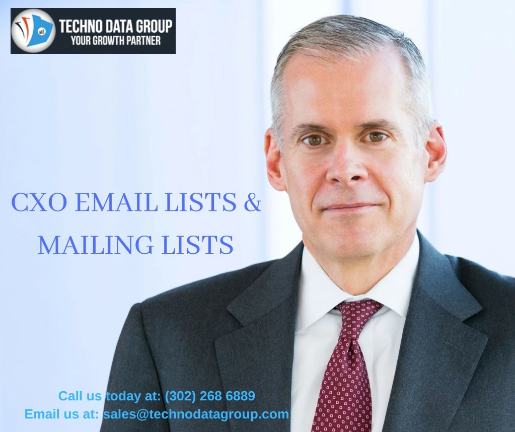 cxo email lists mailing lists