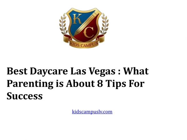 Professional and Best Daycare Las Vegas in Nevada