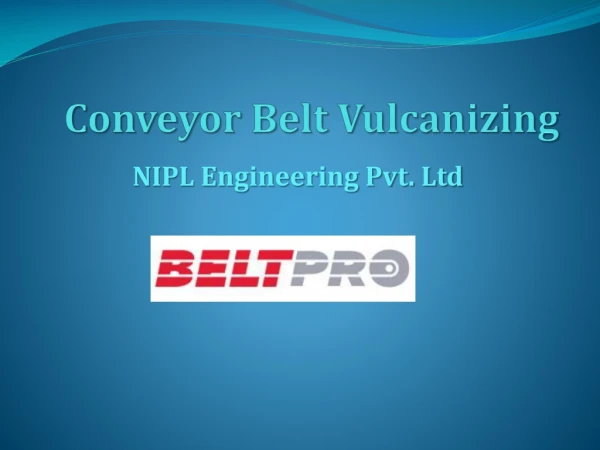 Conveyor Belt Vulcanizing