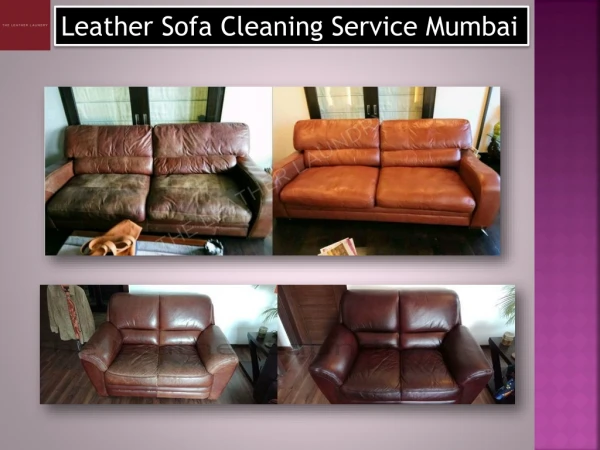 Leather Sofa Cleaning Service Mumbai
