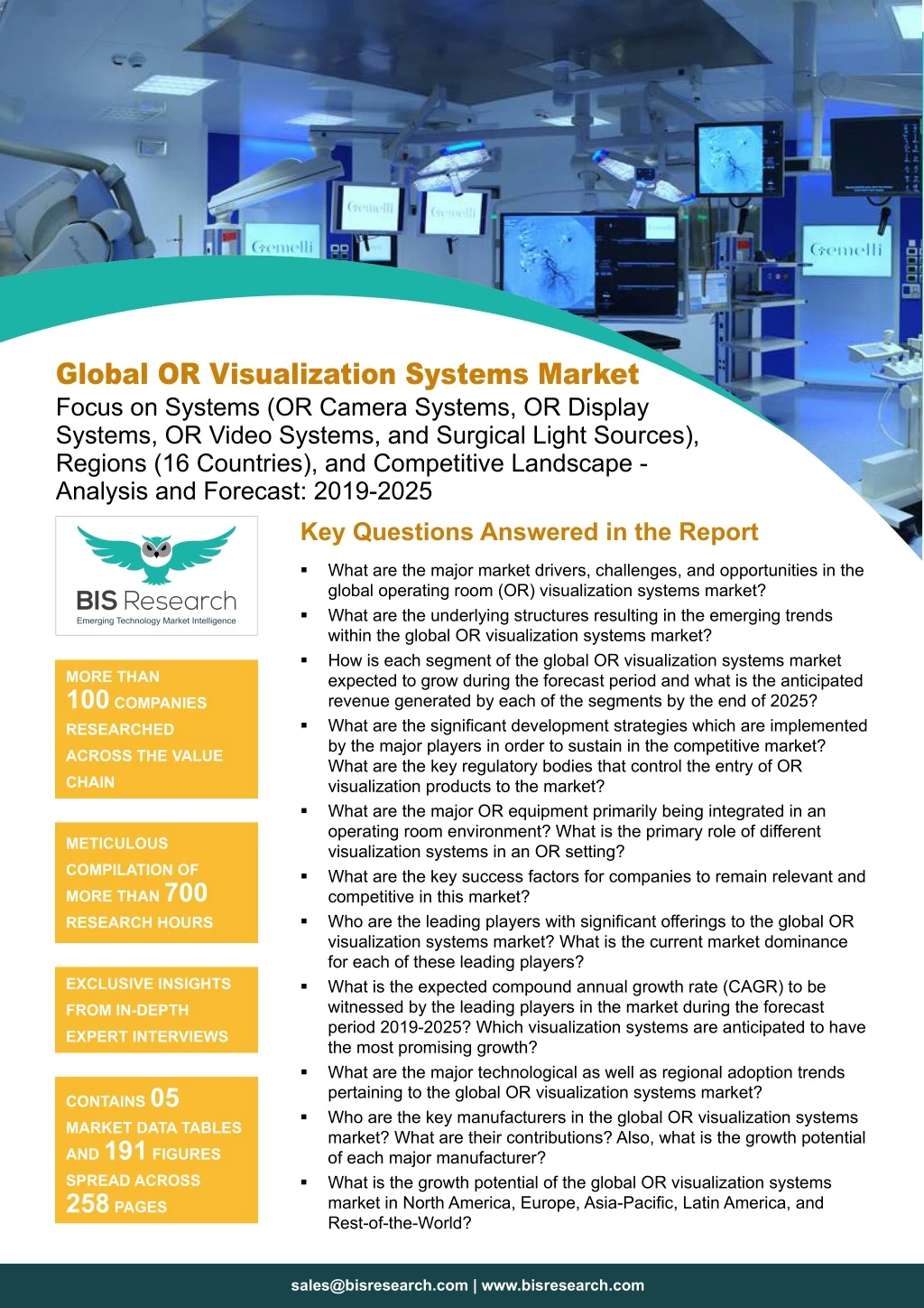 global or visualization systems market focus