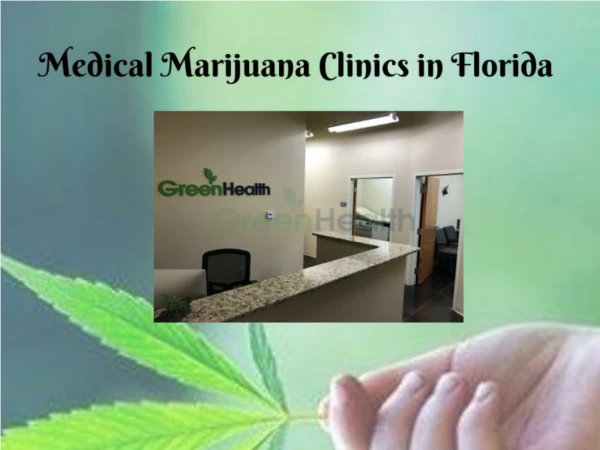 Find Medical Marijuana Clinics in Florida near Me