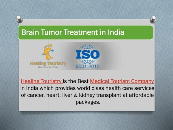 Brain Tumor Treatment in Delhi | Healing Touristry