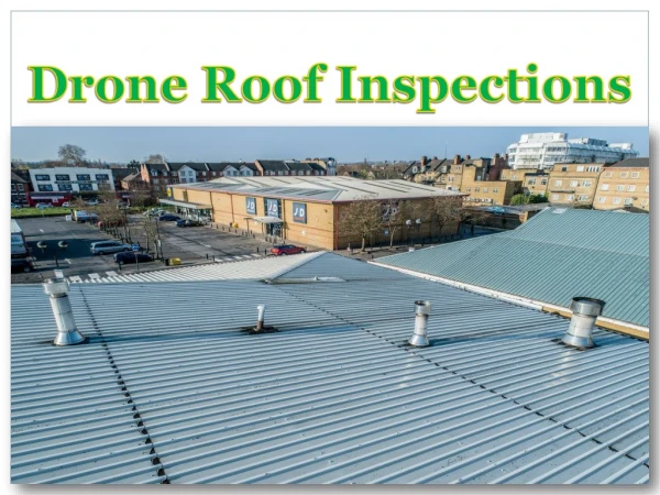 Drone Roof Inspections