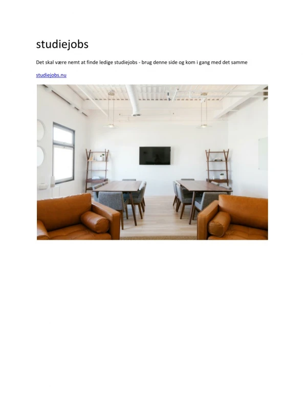 studiejobs
