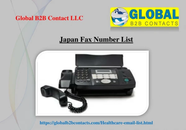 Japan Fax Number List