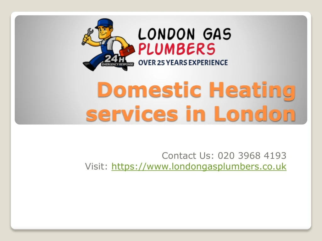 domestic heating services in london