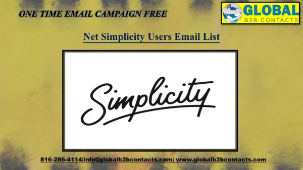 one time email campaign free