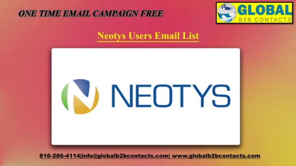 one time email campaign free