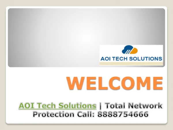 welcome