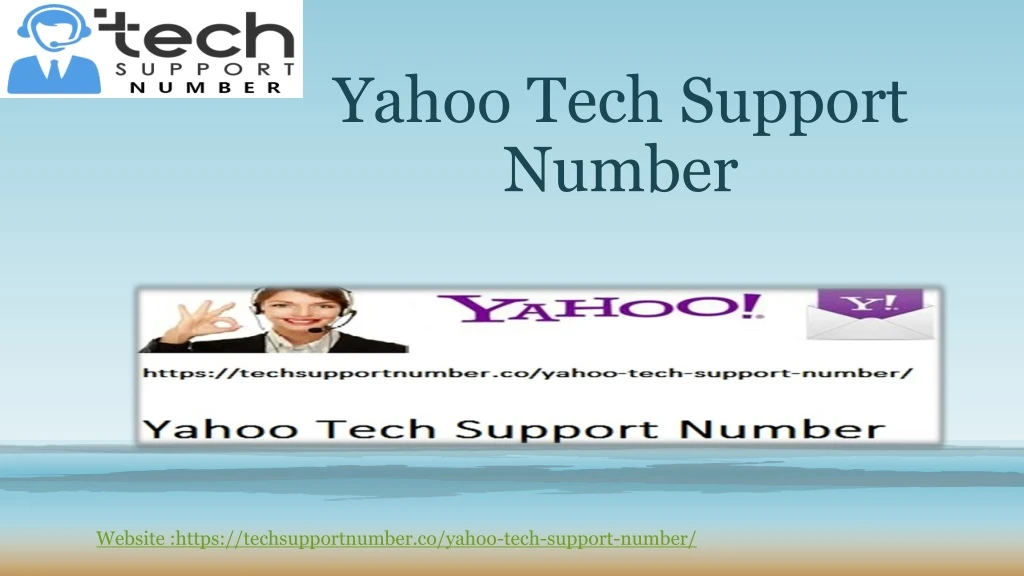 yahoo tech support number