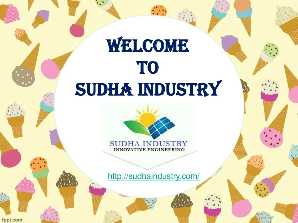welcome to sudha industry