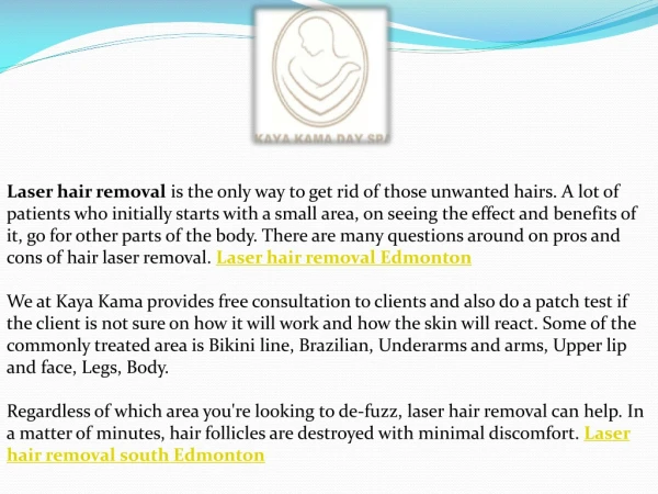 Looking For Laser Hair Removal: Benefits, Side Effects, and Cost - KayaKama