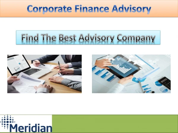 corporate finance advisory