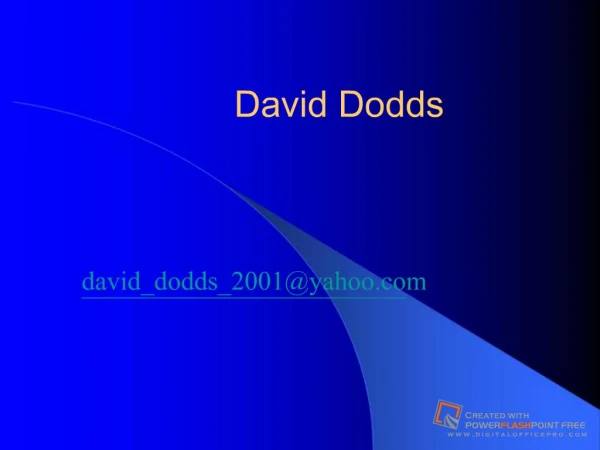 David Dodds
