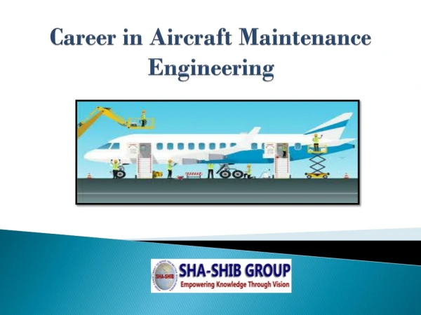 Choose Career in Best Aircraft Maintenance Engineering Colleges in India
