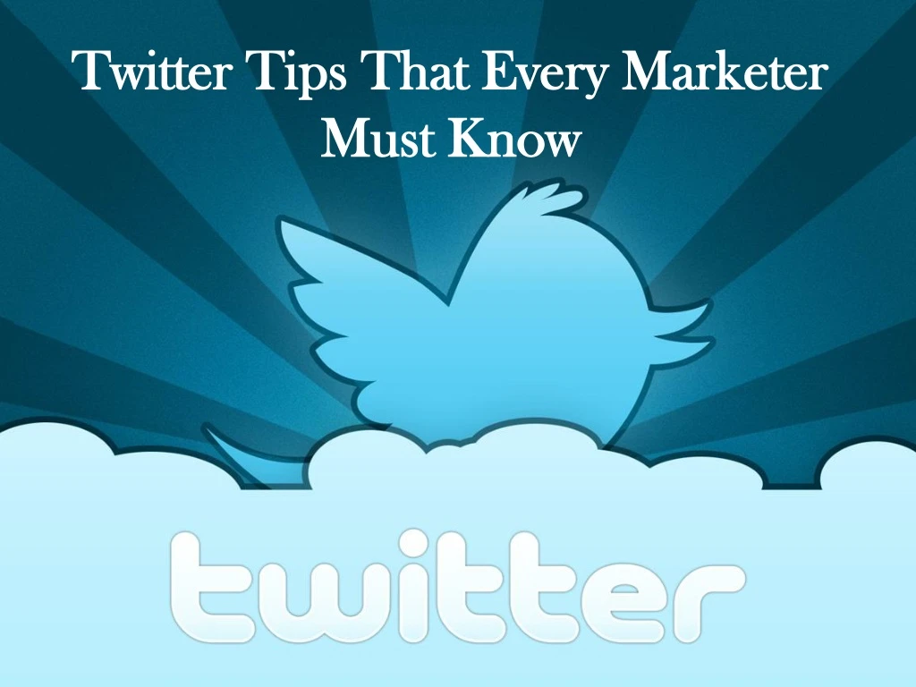 twitter tips that every marketer must know