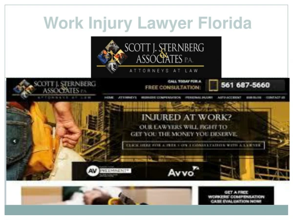 Work Injury Lawyer Florida