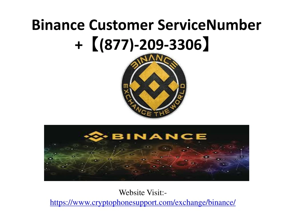 binance customer servicenumber 877 209 3306