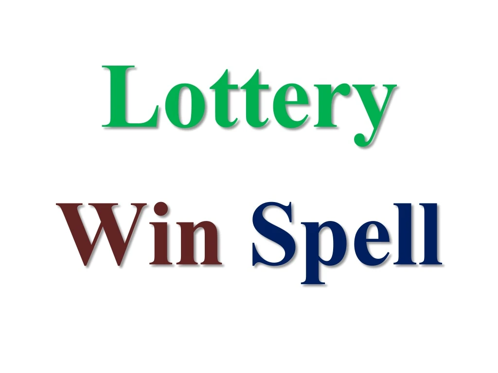 lottery win spell