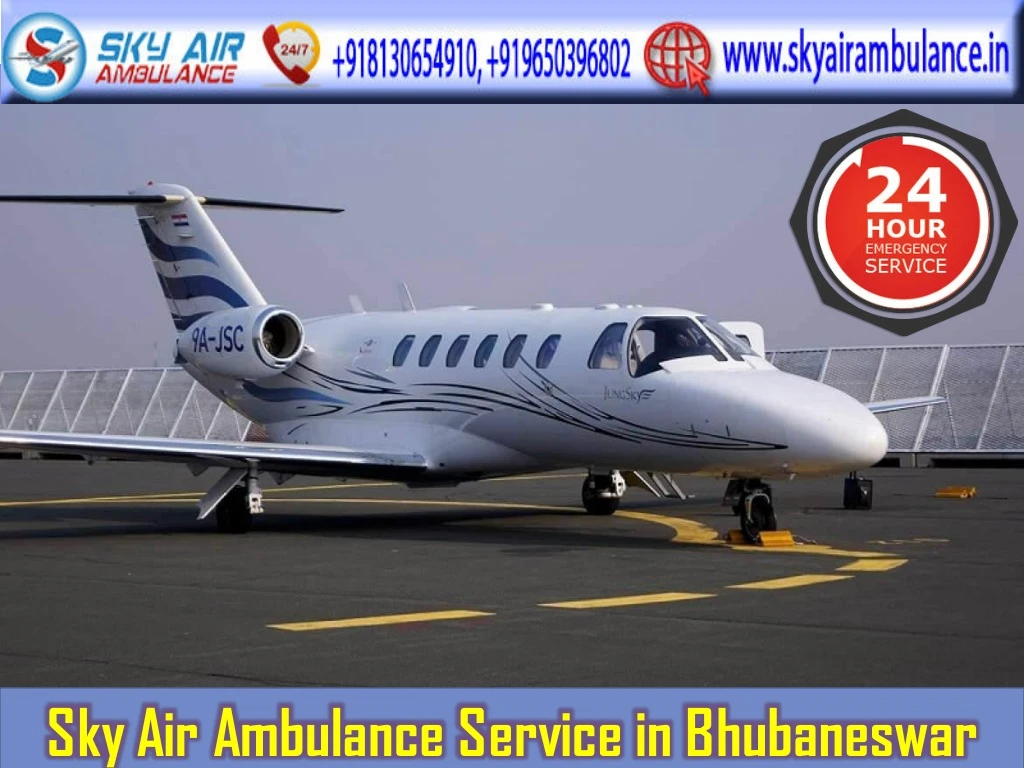 sky air ambulance service in bhubaneswar