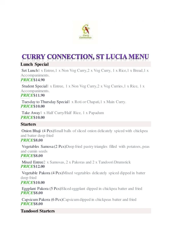 35% Off -Curry Connection - QLD-St Lucia - Order Food Online