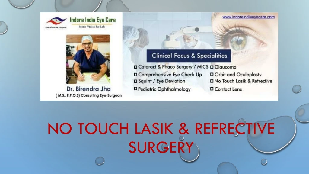 no touch lasik refrective surgery