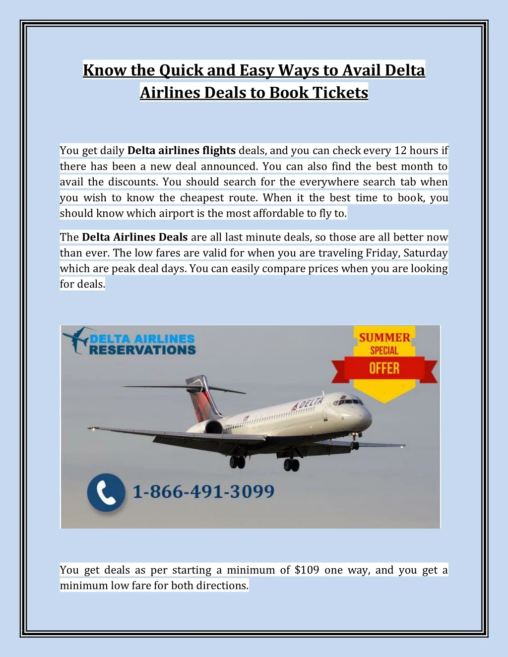 know the quick and easy ways to avail delta