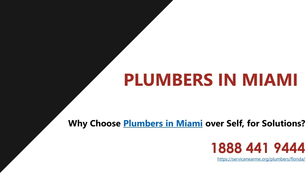 plumbers in miami