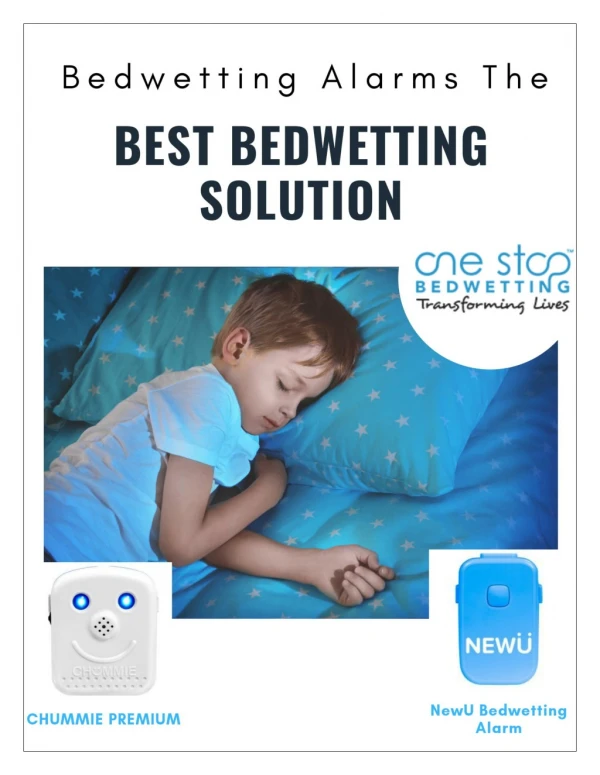 Bedwetting Alarm an Ultimate solution for Bedwetting in Children