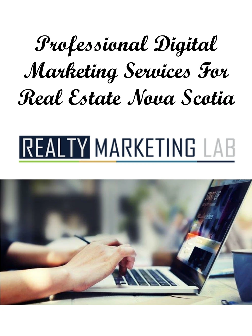 professional digital marketing services for real estate nova scotia