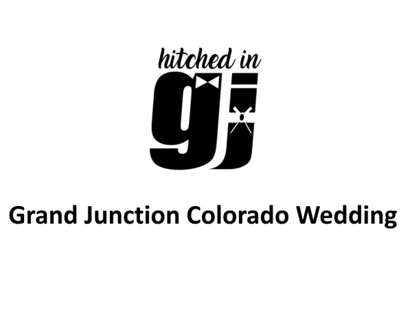 Grand Junction Colorado Wedding