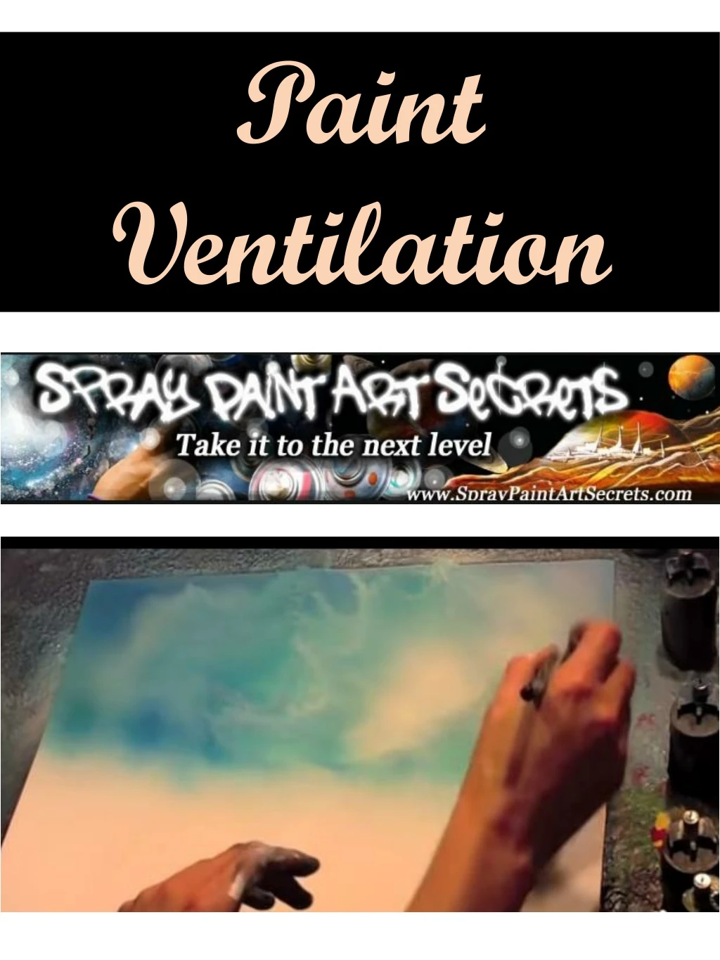 paint ventilation