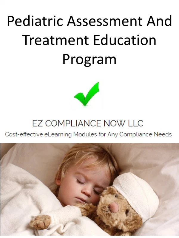Pediatric Assessment And Treatment Education Program