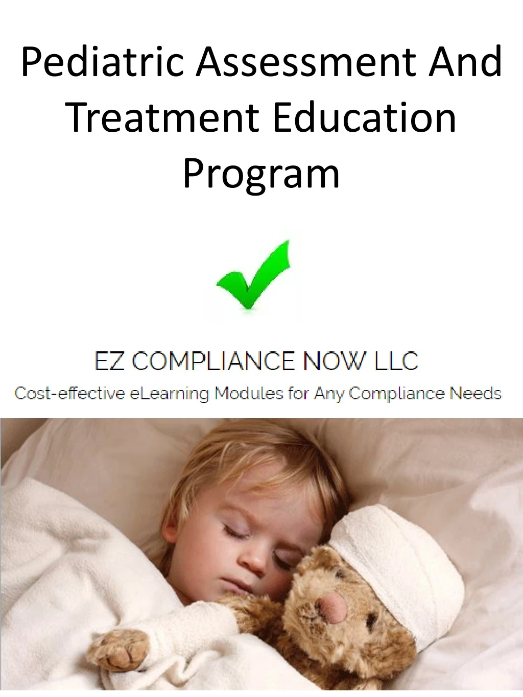 pediatric assessment and treatment education program