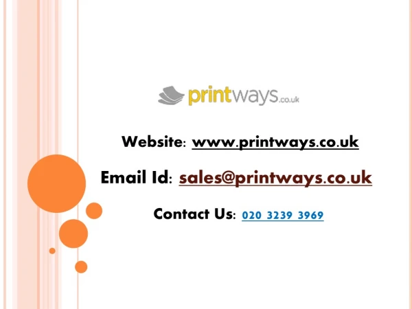 Standard Business Card Printing in UK