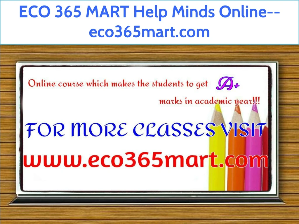 eco 365 mart help minds online eco365mart com