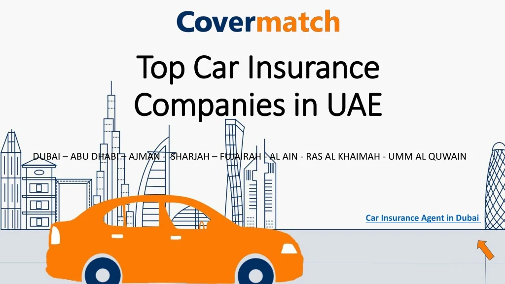 top car insurance companies in uae