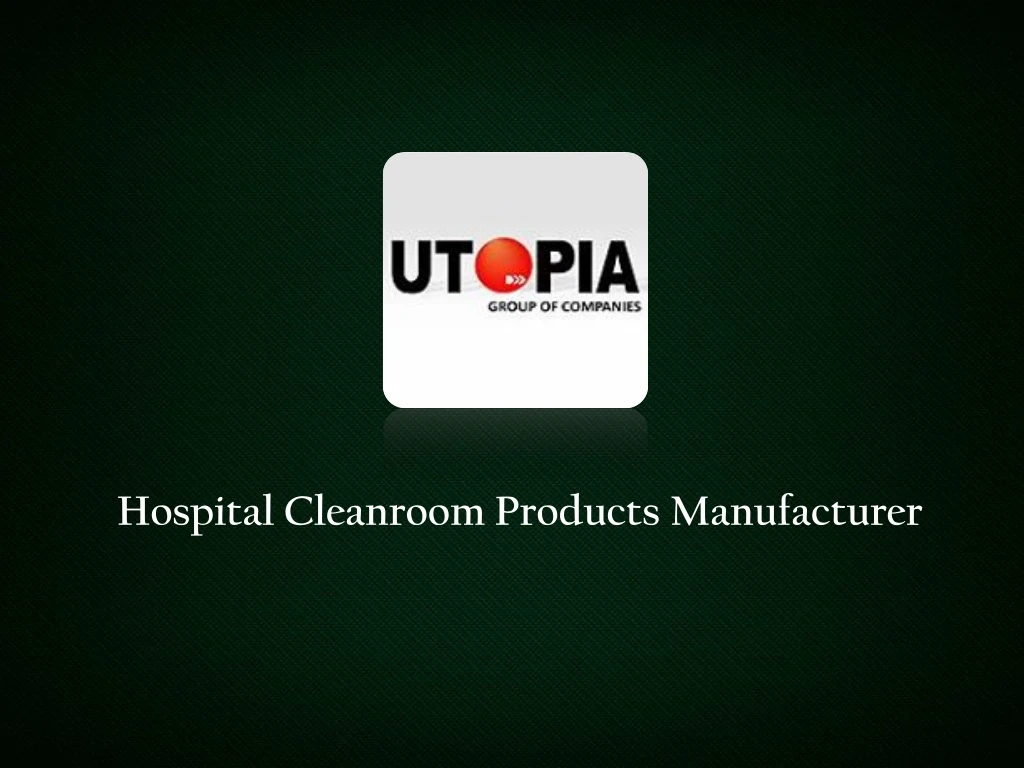 hospital cleanroom products manufacturer