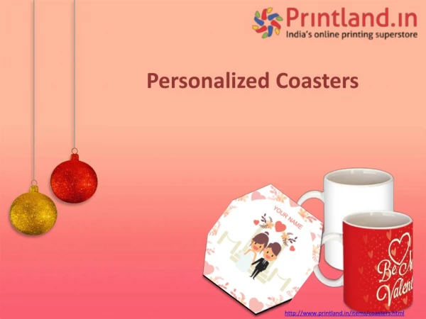 How to get personalized coasters with your photo online in India