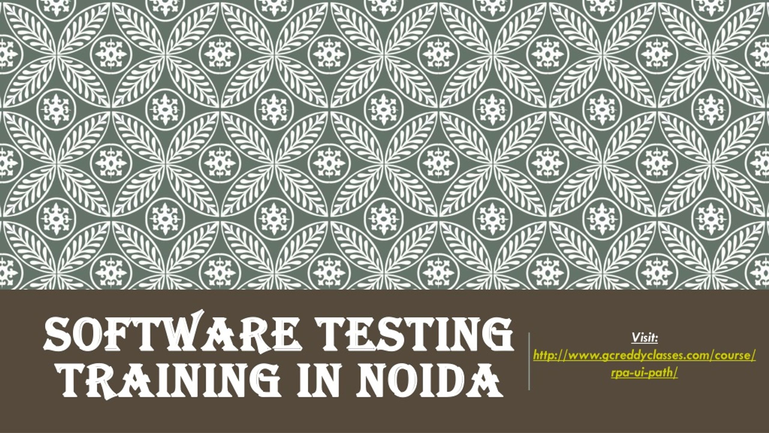 PPT - Software testing training in Noida PowerPoint Presentation, free ...