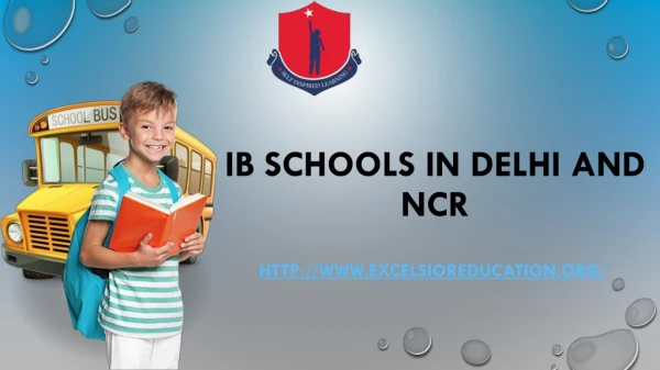 IB schools in Delhi and NCR