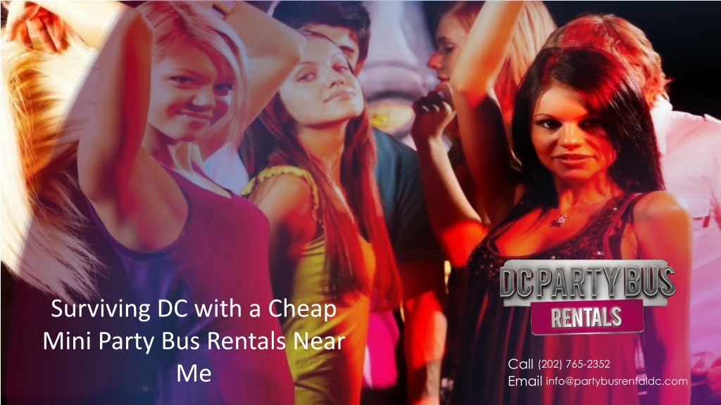 surviving dc with a cheap mini party bus rentals