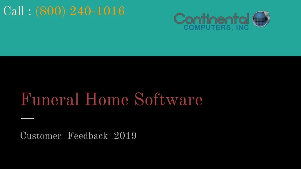 funeral home software