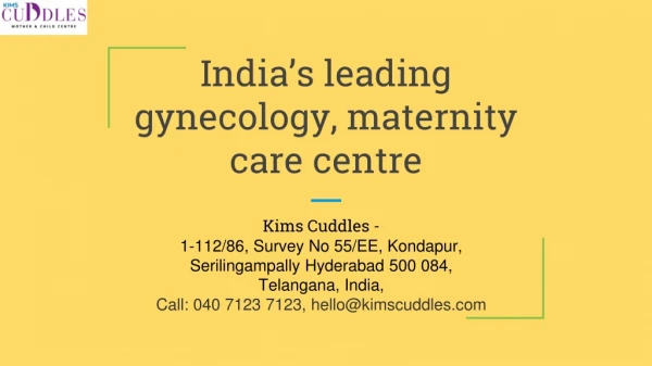 Best Maternity Hospital in Hyderabad