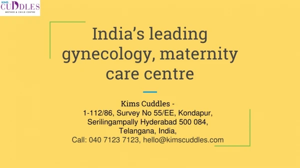 india s leading gynecology maternity care centre