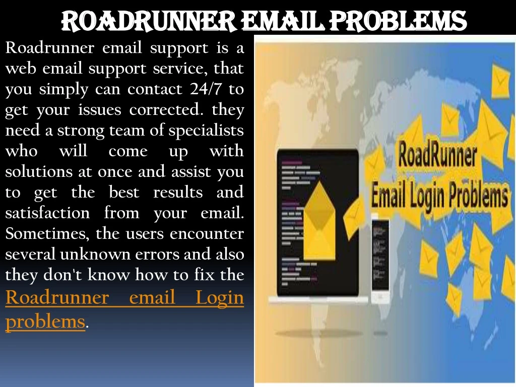roadrunner email problems roadrunner email
