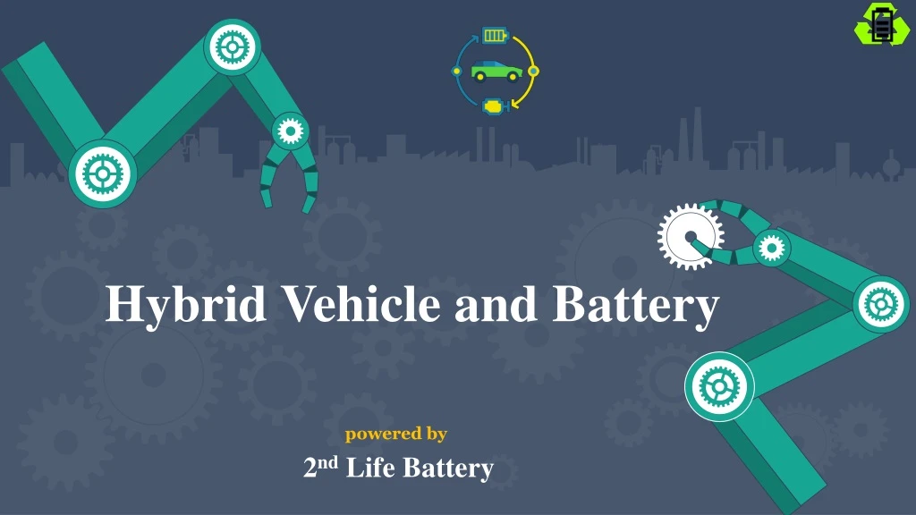 hybrid vehicle and battery