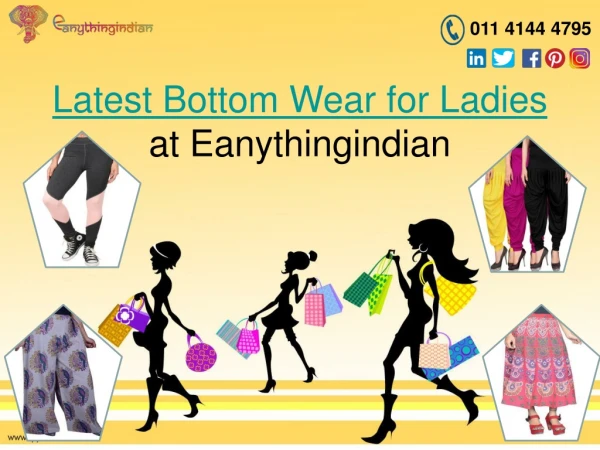 Latest Bottom Wear For Women